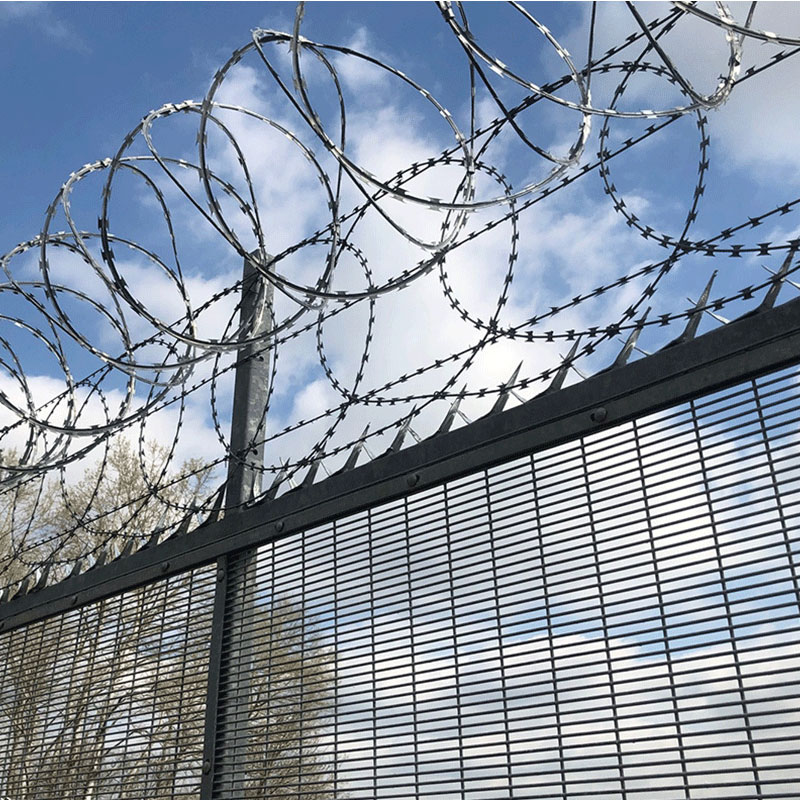 Anti climb fence